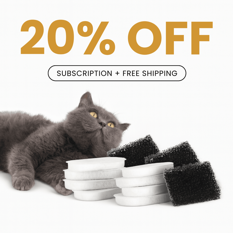 Wireless 2.0 & 2.2L Fountain Filters