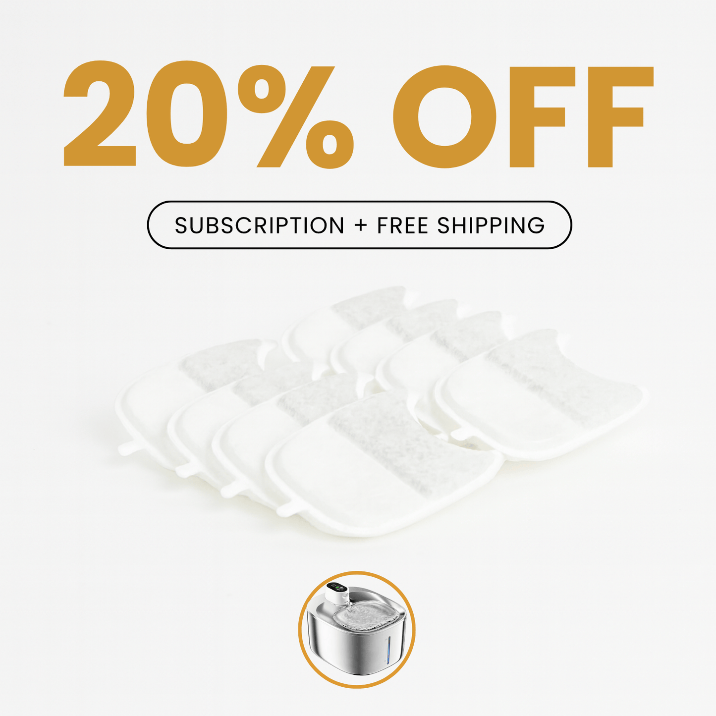 Wireless KittySpout Replacement Filters